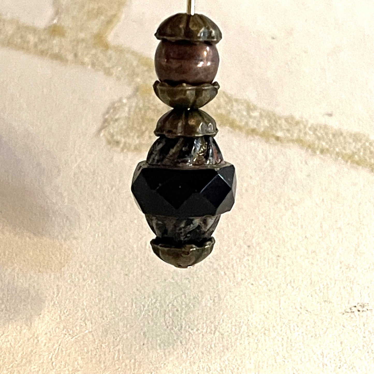 Tiny Morning Glory Bud Bead Caps. 60 per order